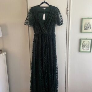 Baltic Born Marseille Embossed Maxi Dress